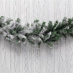 NEON-NIGHT Заснеженный еловый шлейф 2.7 м, Ø 26 см, ПВХ 307-122 - фото 91318