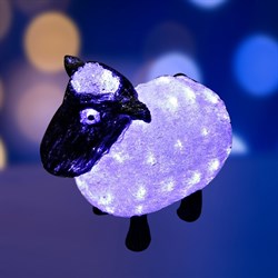 NEON-NIGHT Акриловая светодиодная фигура "Овца" 30см, 56 светодиодов, IP65, 24В, 513-401 - фото 91370
