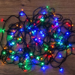 Гирлянда светодиодная универсальная 200 LED Мультиколор 20 метров, с контроллером 304-119 - фото 91463