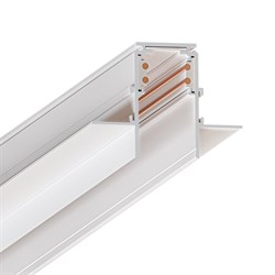 Arte Lamp A471133 LINEA Шинопровод встраиваемый магнитный 1 м (заглушки в комплекте) A471133 - фото 92006