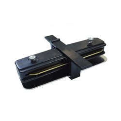 Elektrostandard TRCM-1-I-BK / Коннектор прямой для однофазного встраиваемого шинопровода (черный) a049558 - фото 92040