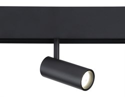 Ambrella Светильник светодиодный для шинопровода Magnetic GL3814 BK черный IP20 7W 4200K 48V 24° D35*80 GL3814 - фото 92217
