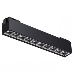 Novotech 358524 SHINO NT21 000 черный трековый светильник для низковольного шинопровода IP20 LED 4000K 20W 48V KIT 358524 - фото 92333
