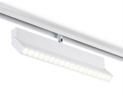 Ambrella Светильник светодиодный трековый для шинопровода Magnetic GL4080 WH белый 18W 4200K 48V 24° 325*22*45 GL4080 - фото 92399