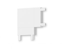 Ambrella Коннектор угловой для накладного шинопровода Magnetic Ultra Slim GV1113 WH белый 36*36*6 GV1113 - фото 92425