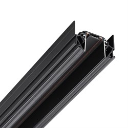 Novotech 135201 SHINO NT23 черный Низковольтный шинопровод для монтажа в натяжной потолок 2м IP20 48V SMAL 135201 - фото 92545