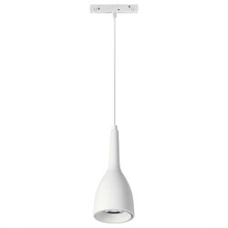 Novotech 358550 SHINO NT21 000 белый трековый светильник для низков. шинопровода, длина провода 1м IP20 LED 4000K 12W 48V FLUM 358550 - фото 92546