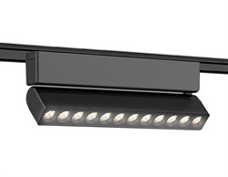 Ambrella Светильник светодиодный трековый для шинопровода Magnetic Ultra Slim GV1474 BK черный IP20 12W 4200K 48V 24° 230*26*80 GV1474 - фото 92594
