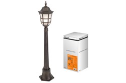 TDM Светильник садово-парковый "Меридиан" 1х100 Вт, столб, Н1050 мм, алюм., матовое/кофейный, E27 SQ0330-2069 - фото 93259