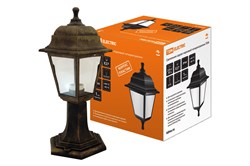 TDM Светильник садово-парковый НТУ 04-60-001 четырехгранник, стойка, пластик, бронза SQ0330-0715 - фото 93327