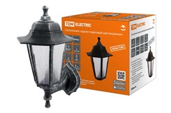 TDM Светильник садово-парковый НБУ 06-60-001 шестигранник, настенный, пластик, расс.пластик, серебро SQ0330-0791 - фото 93411