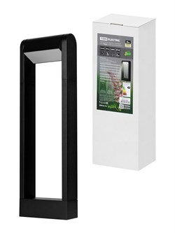 TDM Светильник садово-парковый LED, Аура, H500 мм, 6 Вт, 3000 K, алюм./черн., IP65 SQ0330-4042 - фото 93414