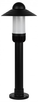 ЭРА Садово-парковый светильник НТУ 01-60-008 Поллар 1121 черный напольный Б0057494 - фото 93444