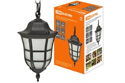 TDM Светильник садово-парковый "Меридиан" 100 Вт, подвес, матовое/черный, Е27 SQ0330-0098 - фото 93586