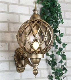 Elektrostandard Sirius U / Светильник садово-парковый черное золото a025302 - фото 93589