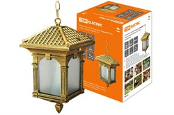 TDM Светильник садово-парковый "Самурай" 60 Вт, подвес, шагрень/бронза, Е27 SQ0330-0080 - фото 93592