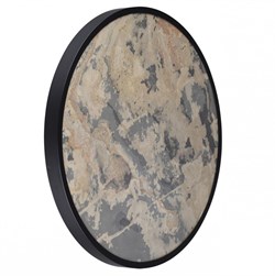 Odeon Light 5064/50L L-VISION ODL24 черн./серо-беж./металл/натур.камень/акрил Настен.-потолочн. cветил.  с переключ.цветов.темпер. LED 50W 3000К/4000K 5064/50L - фото 93989