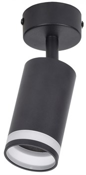 IEK Светильник 4006 настенно-потолочн. GU10 черный LT-USB0-4006-GU10-1-K02 - фото 94002