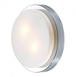 Odeon Light 2746/2C ODL15 793 хром/стекло Н/п светильник IP44 E14 2*40W 220V HOLGER 2746/2C - фото 94015