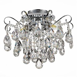 Evoluce SLE160002-04 светильник потолочный Хром/Прозрачный E14, LED 4+1*40/5(подсветка)W SLE160002-04 - фото 94030