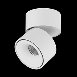 Lumker Светильник светодиодный потолочный накладной поворотный, серия I, Белый, 15Вт, IP20, Нейтральный белый (4000К) 005435 00-00005435 - фото 94056