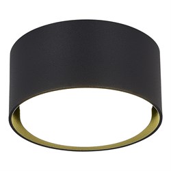 ST LUCE ST164.402.01 Светильник потолочный Черный GX53 1*50W IP20 D85xH40 220V Без ламп ST164.402.01 - фото 94091