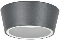 IEK Светильник уличный 5104 потолочный GX53 IP65 серый LT-UPU0-5104-GX53-1-K03 - фото 94094