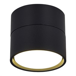 ST LUCE ST651.402.01 Светильник потолочный Черный GX53 1*50W IP20 D85xH77 220V Без ламп ST651.402.01 - фото 94116