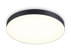 Ambrella Светильник светодиодный потолочный FV5537 BK черный LED 90W 3000K D600*58 (Без ПДУ) FV5537 - фото 94204