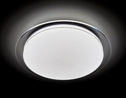 Ambrella Потолочный светодиодный светильник с пультом FF48 WH белый 72W D570*75 (ПДУ ИК) FF48 - фото 94212