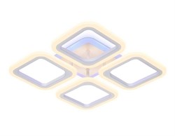 Ambrella Светильник потолочный светодиодный с пультом FA441/4 WH белый 72W 520*520*80 (ПДУ РАДИО 2.4G) FA441 - фото 94321