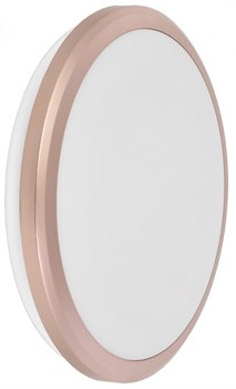 IEK Светильник LED ДПБ 3201 12Вт IP54 4000K круг розовое золото LDPB0-3201-12-4000-K01 - фото 94552