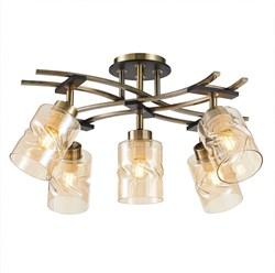 Citilux CL142154 Мерида Брон.Ст.+Венге Светильник потолочный CL142154 - фото 94594