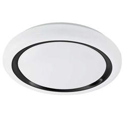 Eglo 900335 Настенно-потолочный светильник CAPASSO, LED 22,8W, 2500lm, H65, ?480, сталь, белый/пластик, белый, черный 900335 - фото 94718
