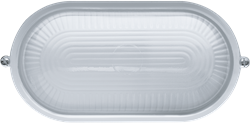Navigator Светильник настенно-потолочный влагозащищённый овал б/реш до 60W бел NBL-O1-60-E27/WH 94800 - фото 94974