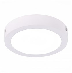 ST Luce ST112.542.12 Светильник настенно-потолочный Белый LED 1*12W 4000K 795Lm Ra80 120° IP20 D160xH28 90-265V ST112.542.12 - фото 95126