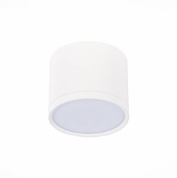 ST Luce ST113.532.09 Светильник потолочный Белый LED 1*9W 3000K 702Lm Ra>80 120° IP20 D88xH75 170-240V ST113.532.09 - фото 95191