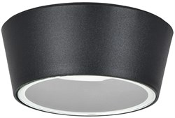 IEK Светильник уличный 5104 потолочный GX53 IP65 черный LT-UPU0-5104-GX53-1-K02 - фото 95212