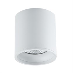 ST LUCE ST165.532.12 Светильник потолочный Белый LED 1*12W 3000K 840Lm Ra>90 36° IP44 D80xH85 85-265V ST165.532.12 - фото 95237