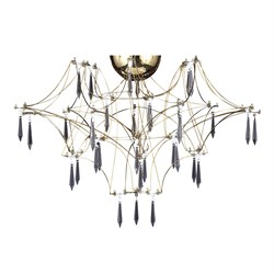 ST LUCE  SL6601.202.78 Светильник потолочный Золотистый/Прозрачный LED 78*0,35W 3000K SL6601.202.78 - фото 95432