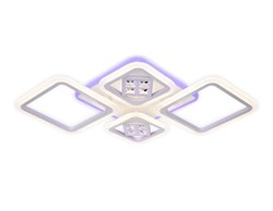 Ambrella Потолочный светодиодный светильник с пультом FA286/4 WH белый 101W 750*490*80 (ПДУ РАДИО 2.4G) FA286 - фото 95844