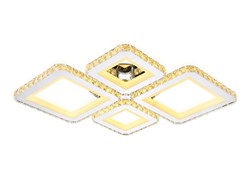 Ambrella Потолочный светодиодный светильник с пультом FA1726/4 CH хром 3000K/4200K/6400K 108W 690*550*100 (ПДУ РАДИО 2.4G) FA1726 - фото 96053