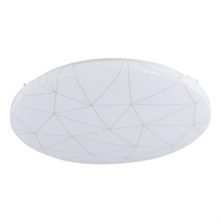 Eglo 900612 Потолочный светильник RENDE, LED 19,5W, 2300lm, H60, ?380, сталь, белый/пластик, белый, золотой 900612 - фото 96203
