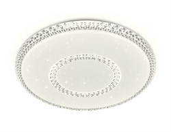 Ambrella Потолочный светодиодный светильник с пультом FF98 WH белый 48W D400*70 (ПДУ ИК) FF98 - фото 96252