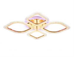 Ambrella Потолочный светодиодный светильник с пультом FA5149 GD золото 77W 680*630*90 (ПДУ РАДИО 2.4) FA5149 - фото 96253