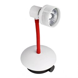 Lussole LOFT Металл/флекс Белый / красный Металл Светильник настенно-потолочный GU10 50W LSP-9818 - фото 96284