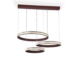 Ambrella Потолочный светодиодный светильник с пультом FA6162 CF кофе 99W 720*500*900 (ПДУ РАДИО 2.4) FA6162 - фото 96297