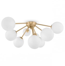 Freya Modern Alexis Матовое Золото Потолочный светильник FR5120CL-09G - фото 96312