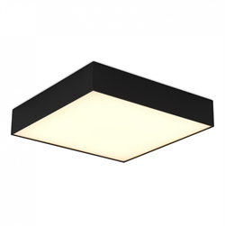 ST LUCE ST608.432.96 Светильник потолочный Черный LED 1*96W 3000K 8 640Lm Ra>90 120° IP20 L600xW600xH55 220V ST608.432.96 - фото 96370