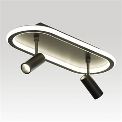 Потолочный светильник черный LSP-7282 - фото 96470